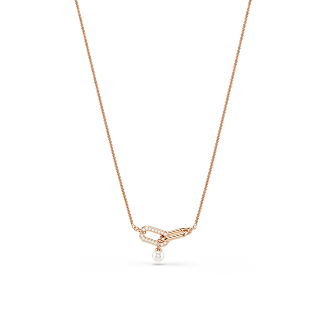 Swarovski Constella Collier Kristallperle rosé vergoldet - 5728589