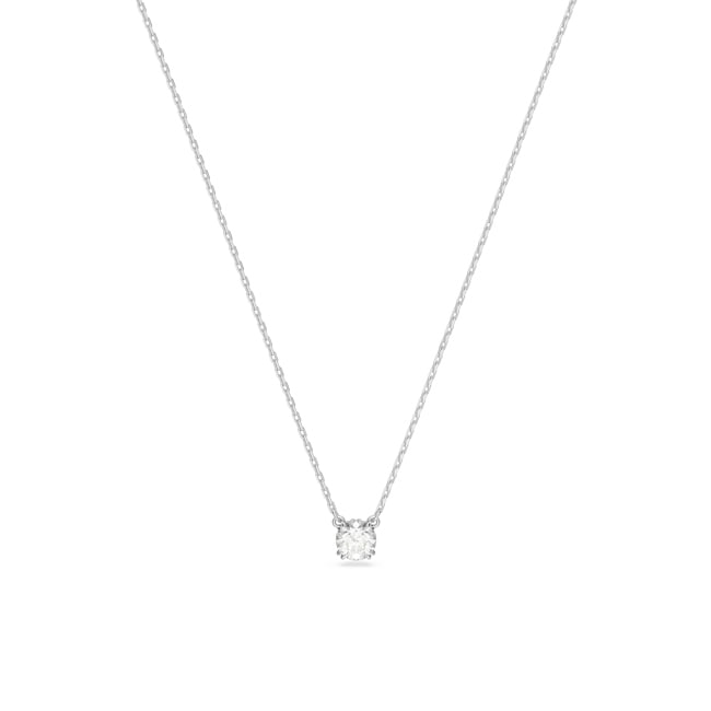 Swarovski Constella Collier Rundschliff, Weiss, Rhodiniert - 5636706 