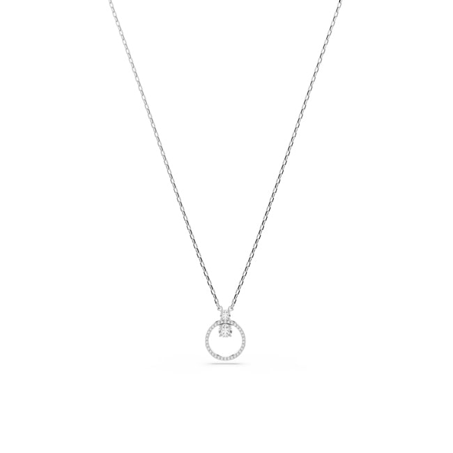 Swarovski Constella Necklace Round cut, White, Rhodium plated - 5692261