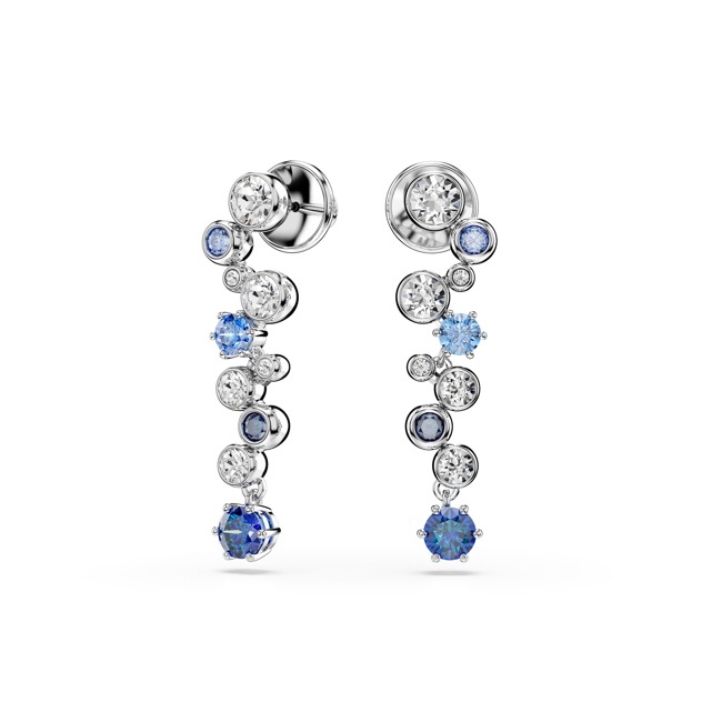 Swarovski Constella Drop-Ohrhänger Blau rhodiniert - 5732775