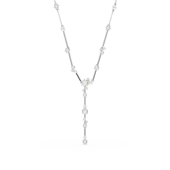 Swarovski Constella Y-Collier Kristallperlen rhodiniert - 5711830