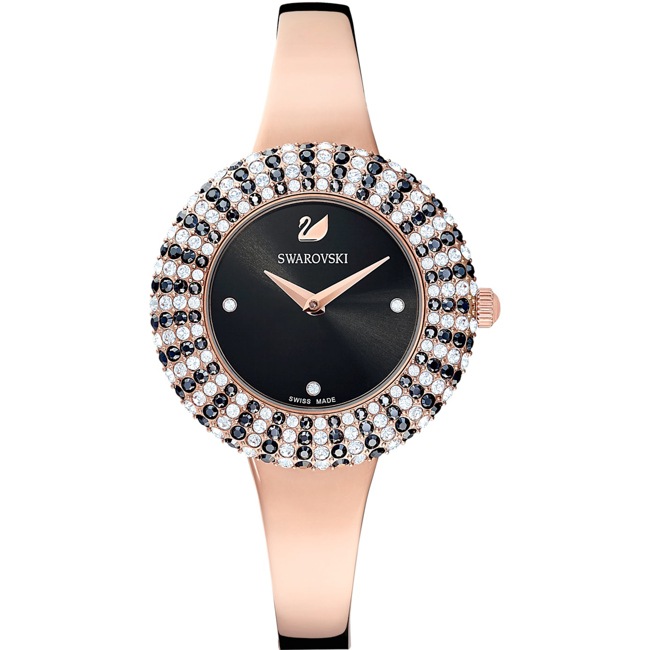 Swarovski Crystal Rose Schwarz / Rosé - 5484050