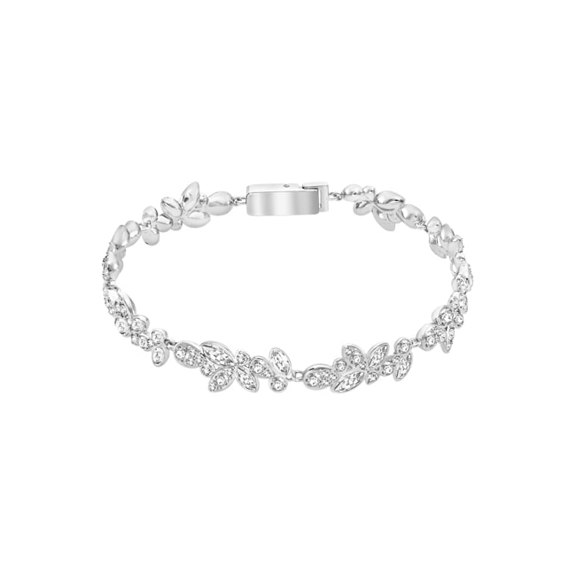 Swarovski Diapason bracelet, white, rhodium plated - 5528190