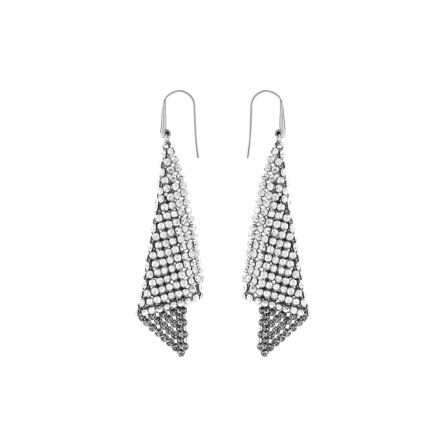 Swarovski Boucles d'oreilles Fit, gris, métal rhodié - 976061