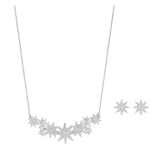 Swarovski Parure Fizzy | Collier avec boucles d'oreilles - 5528944