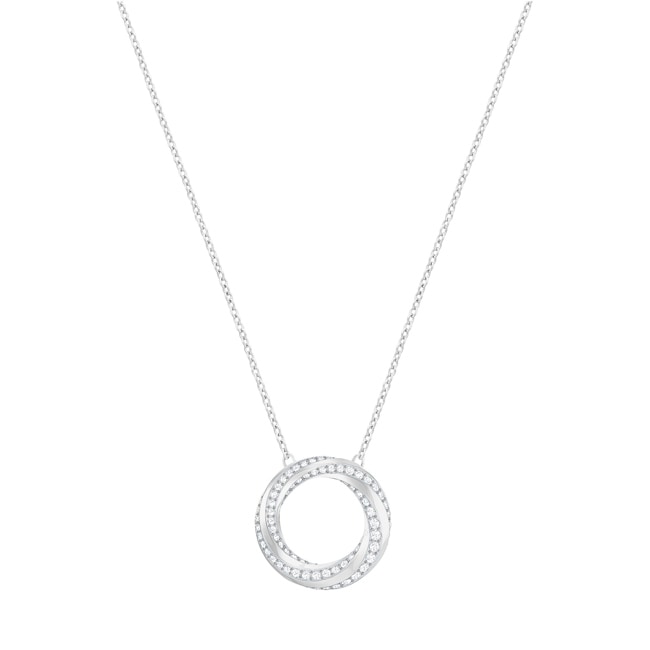Swarovski Collier Hilt, blanc, métal rhodié - 5528929