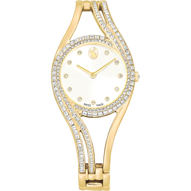 Swarovski Hyperbola Bangle Goldig / Silbrig - 5754534