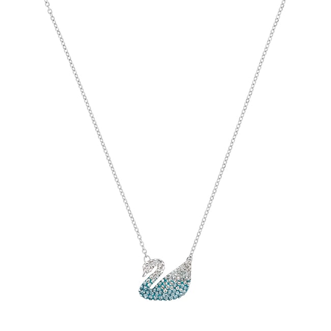 Swarovski Iconic Swan necklace, Multicoloured, rhodium plated - 5512095