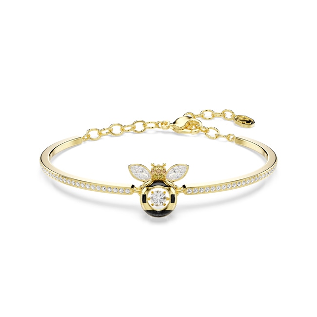 Swarovski Bracelet-jonc Idyllia Abeille Plaqué or - 5742679