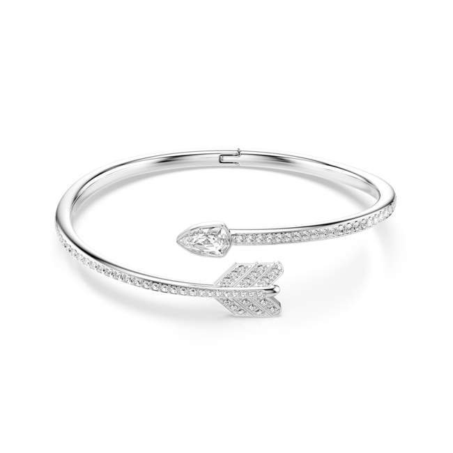 Swarovski Idyllia Armreif Pfeil Weiss rhodiniert - M5737262