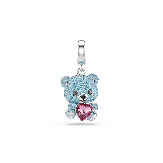 Swarovski Idyllia Charm Anhänger Teddy Blau rhodiniert - 5750253