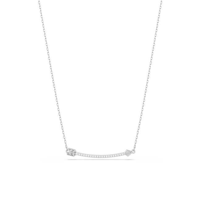 Swarovski Idyllia Necklace Arrow White Rhodium plated - 5737293
