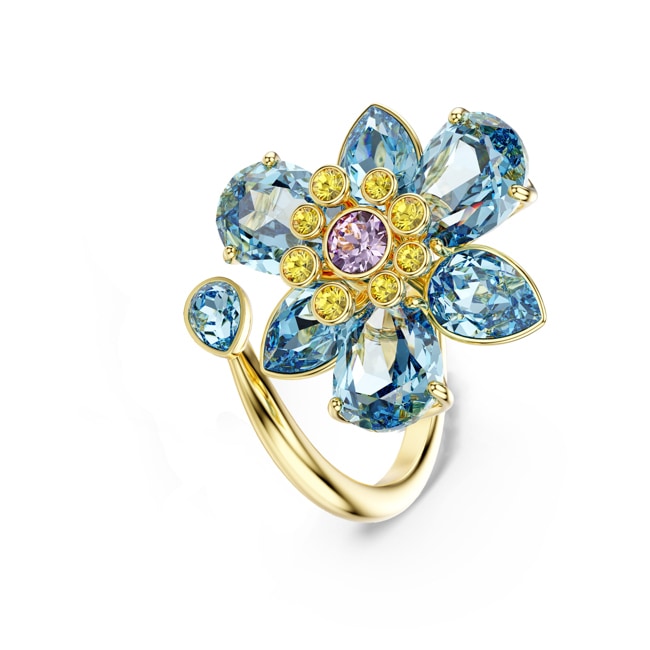 Swarovski Idyllia Offener Ring Blume vergoldet Swarovski Idyllia Offener Ring Blume vergoldet - M5721584