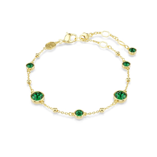Swarovski Imber Armband Rund Grün vergoldet - 5730676