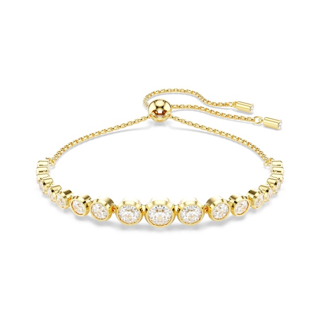 Swarovski Bracelet Imber Ronde Blanc Plaqué or - 5705450