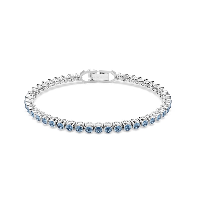 Swarovski Imber Emily Tennisarmband Rund Blau rhodiniert - 5734239