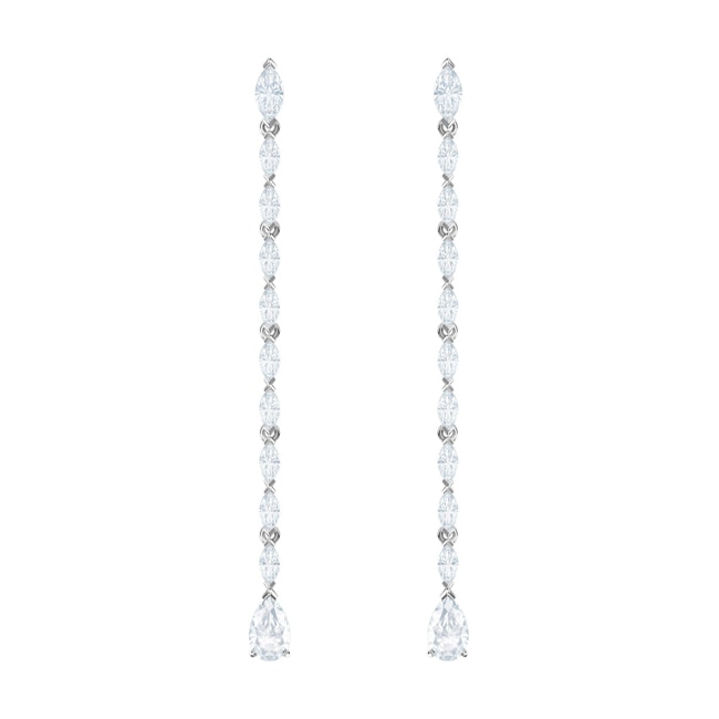 Swarovski Boucles d'oreilles Louison, blanc, métal rhodié - 5409732