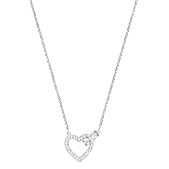 Swarovski Lovely Halskette, weiss, rhodiniert - 5380703