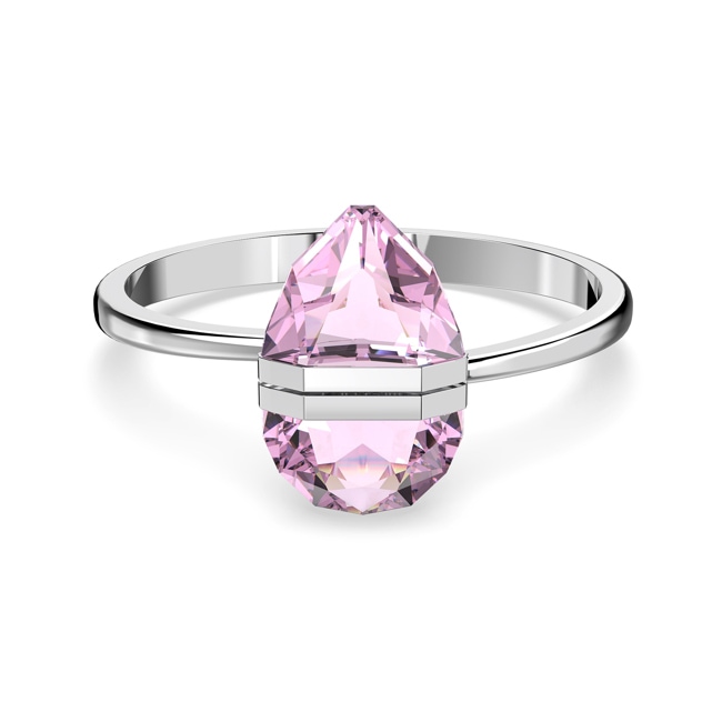 Swarovski Lucent Armreif, rosa, Edelstahl - M5615112