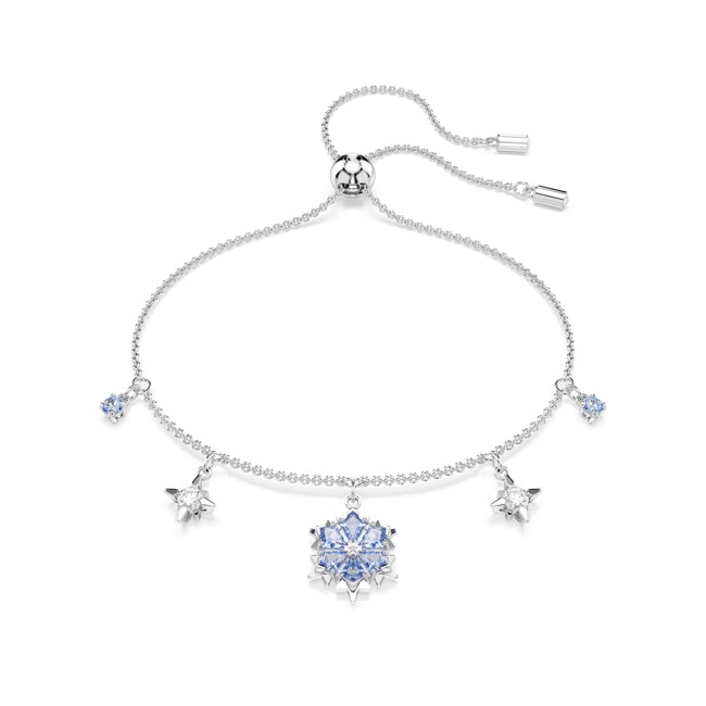 Swarovski Magic Armband Schneeflocke Blau rhodiniert - 5734244