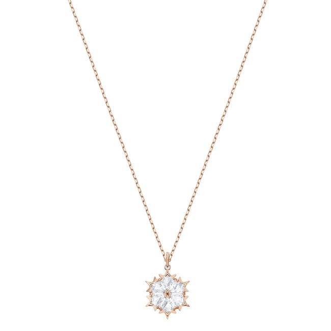 Swarovski Collier Magic, blanc, métal doré rose - 5428431