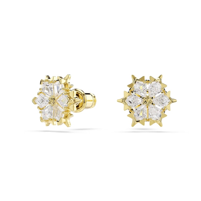 Swarovski Magic Ohrstecker Schneeflocke vergoldet - 5757816