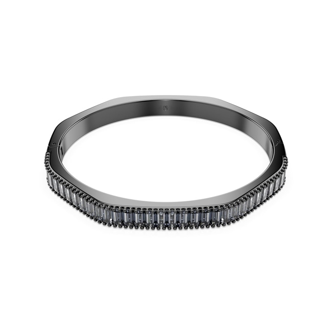 Swarovski Matrix Armreif Baguette Grau rutheniert - M5720367