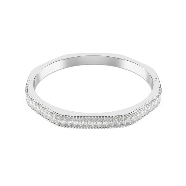 Swarovski Matrix Armreif Baguette Weiss rhodiniert - M5720622