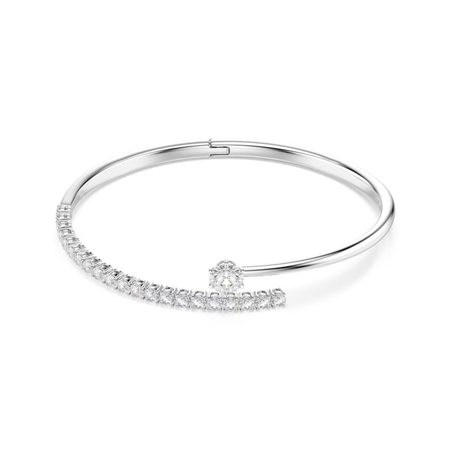 Swarovski Matrix Armreif Weiss rhodiniert - M5753570