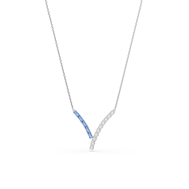 Swarovski Matrix Collier Blau rhodiniert - 5732265