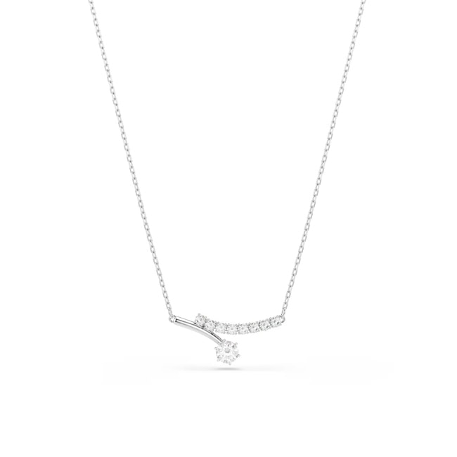 Swarovski Matrix Collier Weiss rhodiniert - 5753568