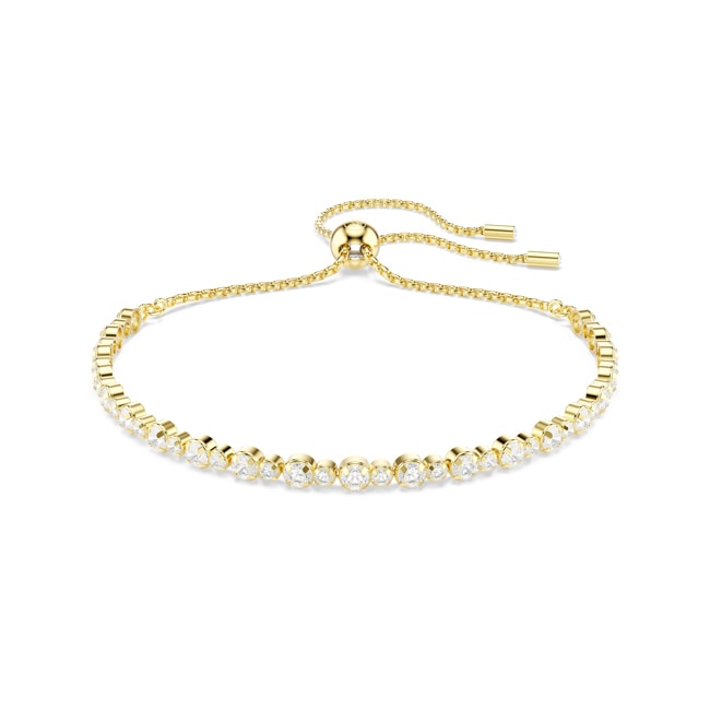 Swarovski Matrix Tennis Bracelet White gold-plated - 5730709