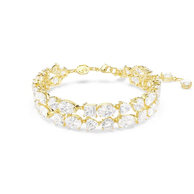 Swarovski Mesmera Armband Weiss vergoldet - 5743827
