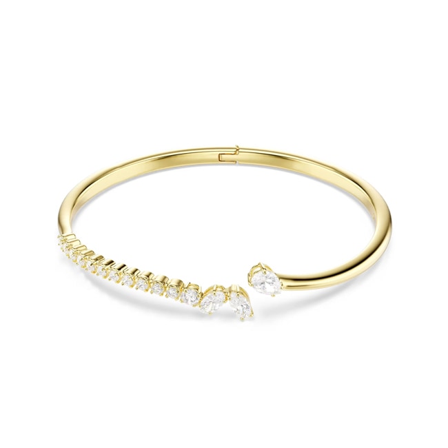Swarovski Mesmera Armreif Verschiedene Schliffe vergoldet - M5761639