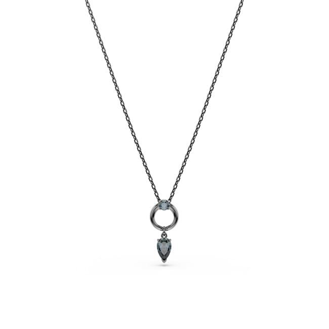 Swarovski Mesmera Collier Tropfen Grau rutheniert - 5732491