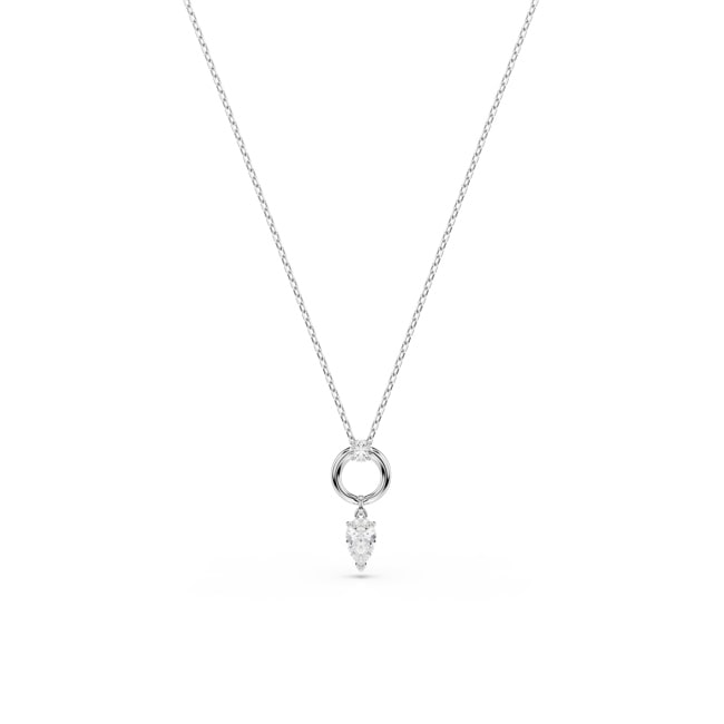 Swarovski Mesmera Collier Tropfen Weiss rhodiniert - 5723146