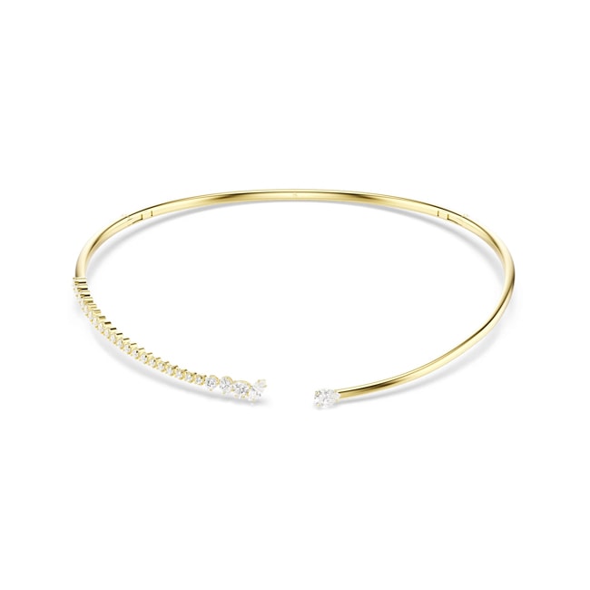 Swarovski Ras-de-cou Mesmera Blanc Plaqué or - M5765320