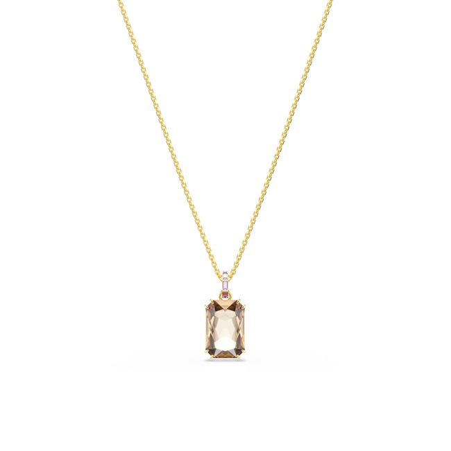 Swarovski Millenia Collier Oktagon Karamell vergoldet - 5725752