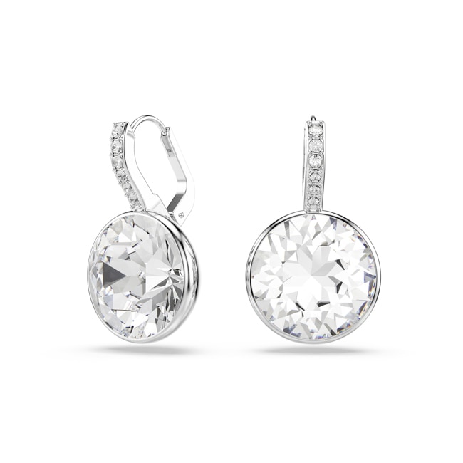 Swarovski Millenia Drop-Ohrhänger Weiss rhodiniert - 5731149