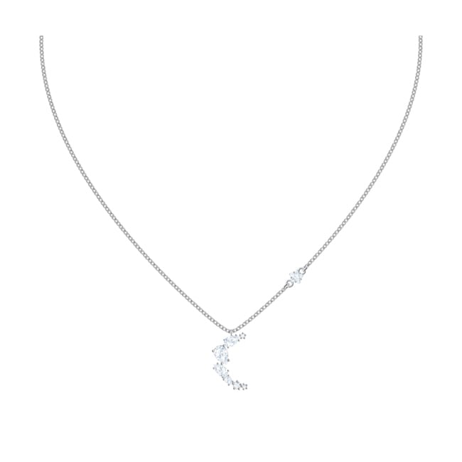 Swarovski Collier Moonsun, blanc, métal rhodié - 5508442