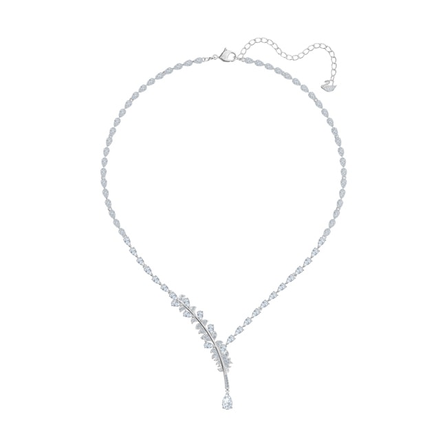Swarovski Nice Collier, weiss, rhodiniert - 5493401