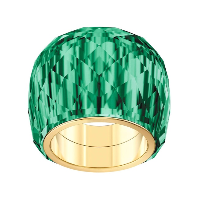 Swarovski Nirvana Ring, grün, Edelstahl vergoldet Swarovski Nirvana Ring, grün, Edelstahl vergoldet - M5508714