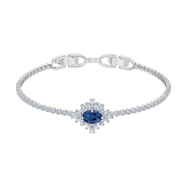 Swarovski Palace Armband, blau, rhodiniert - 5498834
