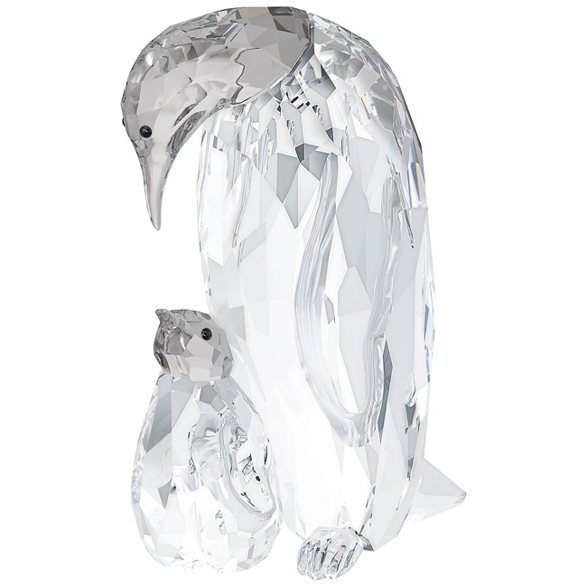 Swarovski Pinguin Mutter mit Baby - 5043728