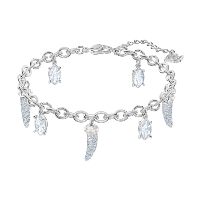 Swarovski Bracelet Polar Bestiary, blanc, métal rhodié - 5501007