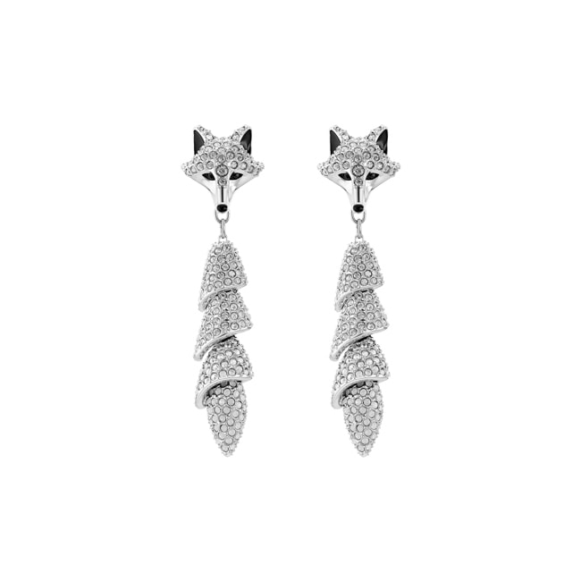 Swarovski Polar Bestiary Ohrhänger, weiss, rhodiniert - 5510844