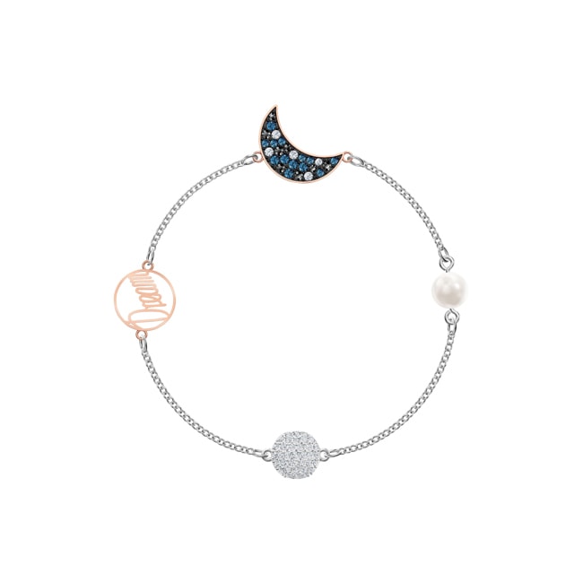 Swarovski Remix Collection Moon bracelet, Multicoloured, Metallmix - M5509664