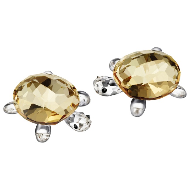 Swarovski Schildkröten-Babies, Crystal Golden Shadow (2er-Set) - 1130268