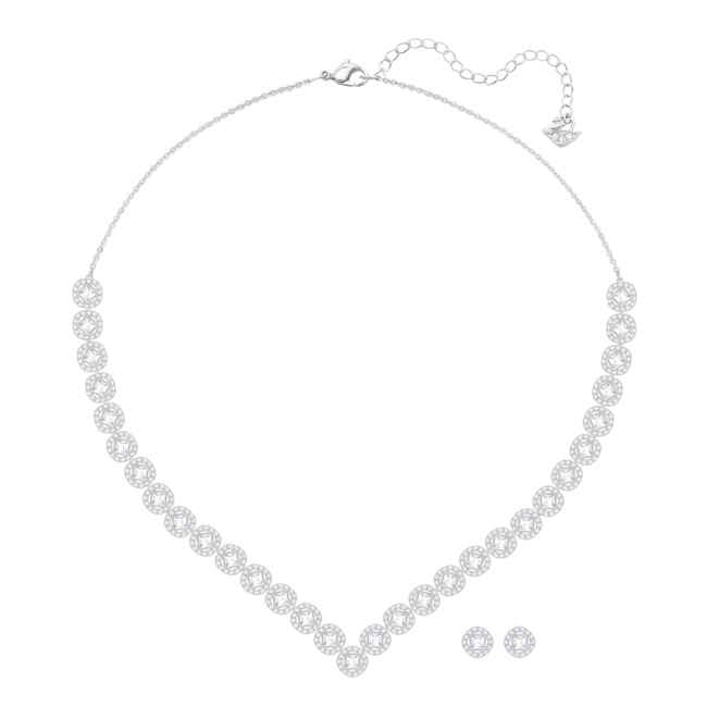 Swarovski Angelic Square Set | Collier mit Ohrstecker - 5364318