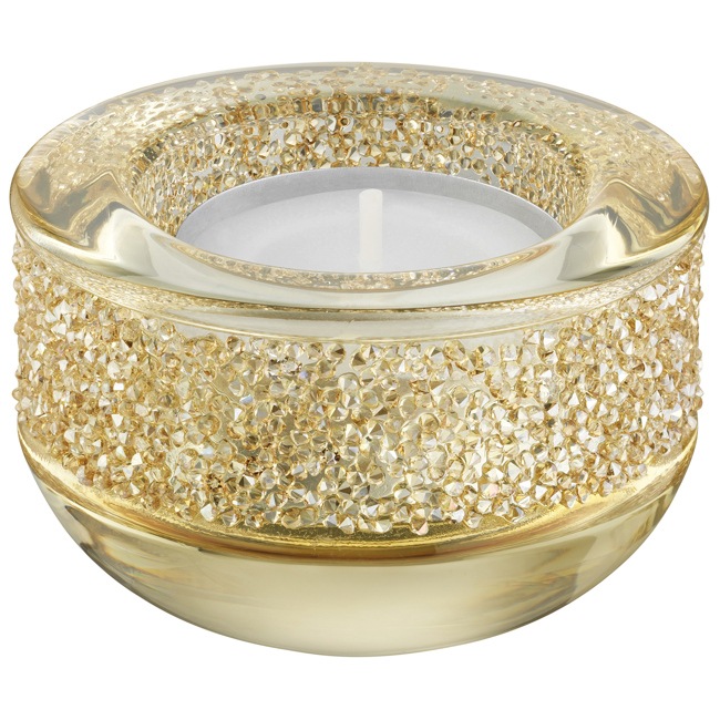 Swarovski Shimmer Teelicht, Golden Shadow - 5108877